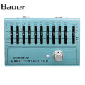 Controller Equalizer 10 Band Eq Pedal Independent Output Volume Adjustment Single-block Effect Pedal. 