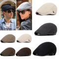 Men Berets Spring Autumn Winter British Style Newsboy Beret Hat Retro England Hat Male Hats Peaked Painter Caps for Dad. 