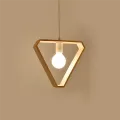 Chandelier Decorative Ceiling Lamp Indoor Chandelier Simple Geometric Dining Room Chandelier (Without Bulb). 