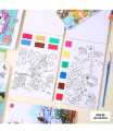 Magic Water Color Painting Doodle Book ( 1 pc ).