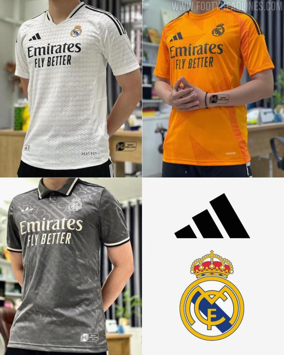 REAL MADRID 2425 HOME AUTHENTIC JERSEY