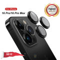 Camera Lens Protector For iPhone 16 Pro Max Waterproof Full Cover Tempered Glass For iphone 16 pro/16 Pro Max Back Lens.