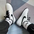 Pure OriginalAir Force 1 Low White and Black Panda Low-Top Sneakers Easy Wear Couple Shoes Unisex Shoes. 
