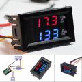 DC 100V 10A Voltmeter Ammeter LED Dual Digital Volt Amp Meter Gauge. 
