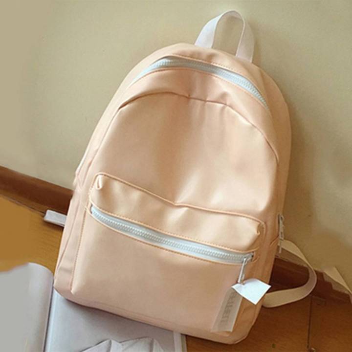 Korean Simple College Bags For Girl Korean Style Backpack