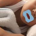 Mouth Tape Mild Advanced Gentle Removal Tape for Sleeping blue. 