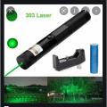 Rechargeable Laser Pointer YL-Laser 303 With Battery, Charger and Pattern Cap.