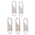 【Support-Cod】 5pcs Universal Zipper Puller Detachable Metal Zipper Head Slider Repair Kits.