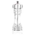 7" Acrylic Pepper Mill, Salt and Pepper Grinder with Ceramic Grinding Mechanism. 