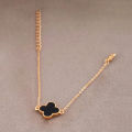 Leaf Clover Jewelry Bracelet for Women Lucky Charm Bangle Wrist Jewelry. 