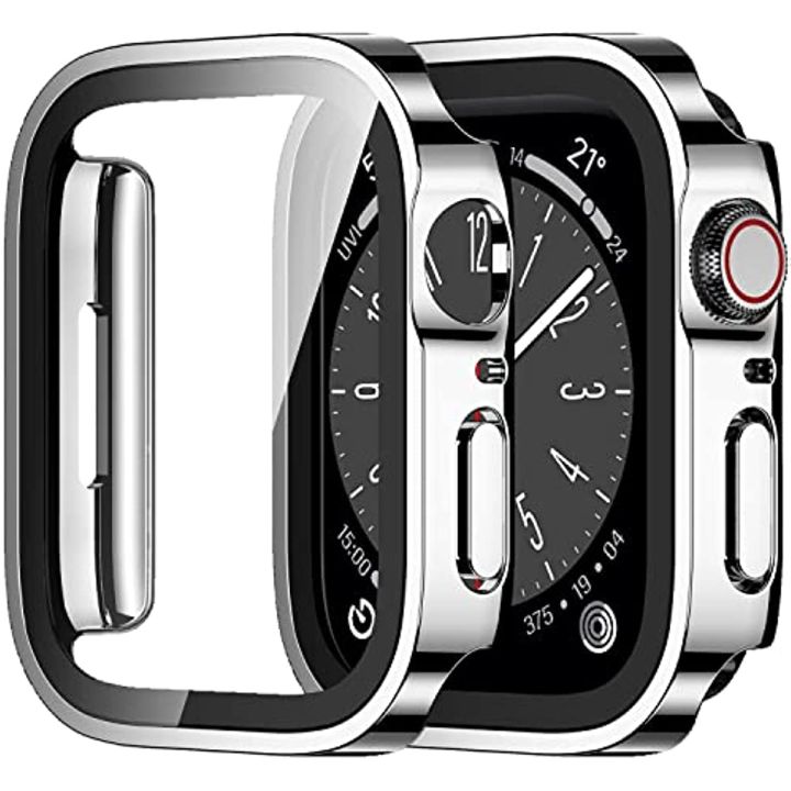 Waterproof Case for Apple Watch 45mm 41mm Screen Protector