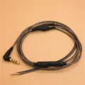 LEORY 3.5mm DIY Earphone Audio Cables With Microphone Repair Replacement Headphones Repair Headset Wire Earbuds Maintenance Wire. 