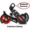 Bicycle Lema & Peek Rear Derailleur 6/7-speed MTB BicycleCycle Rear Derailleur Hanger Alenkey & Hanger system. 