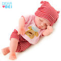 Newborn Simulation Doll Toy Baby Soft Rubber Little Girl Doll Doll PVC Doll Toy TikTok Supply. 