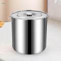 Stainless Steel Stockpot Heavy Duty Multipurpose Large Soup Pot Deep Cooking Pot for Commercial 30cm. 