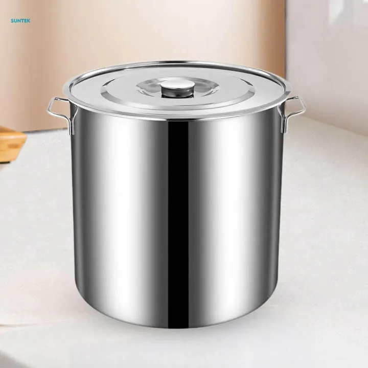 Stainless%20Steel%20Stockpot%20Heavy%20Duty%20Multipurpose%20Large%20Soup%20Pot%20Deep%20Cooking%20Pot%20for%20Commercial%2030cm%20-%20Image%204