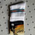 3 pairs White short socks for Men.