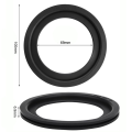 3Pcs Toilet Flush Ball Seal Replacement Accessories 385311658 for RV 300 310 320 301 Motorhome Trailer Toilets.