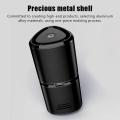 Car Air Purifier for Car Desktop Use Air Humidifier Anion Purifier Anti Haze Formaldehyde PM2.5 Smell with Filter Black. 
