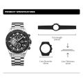NAVIFORCE Brand Men's Luxury Watches Stainless Steel Strap Fashion Casual Chronograph Waterproof Quartz Wristwatch Reloj Hombre.
