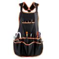 Durable Work Apron tool 16 Tool Pockets tool belt Adjustable vest Tool Apron for mans work apron and women work apron with waterproof apron and Canvas apron. 