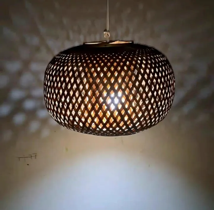 Bamboo%20Round%20Hanging%20Lampshade%20/%20Bamboo%20Made%20Ceiling%20Hanging%20Lampshade%20-%20Image%202