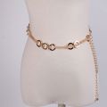 Fashion  Chain Belt For Women Dresses Waistband Round Metal Tassel Waist Belt Female Hip High Waist Chain. 