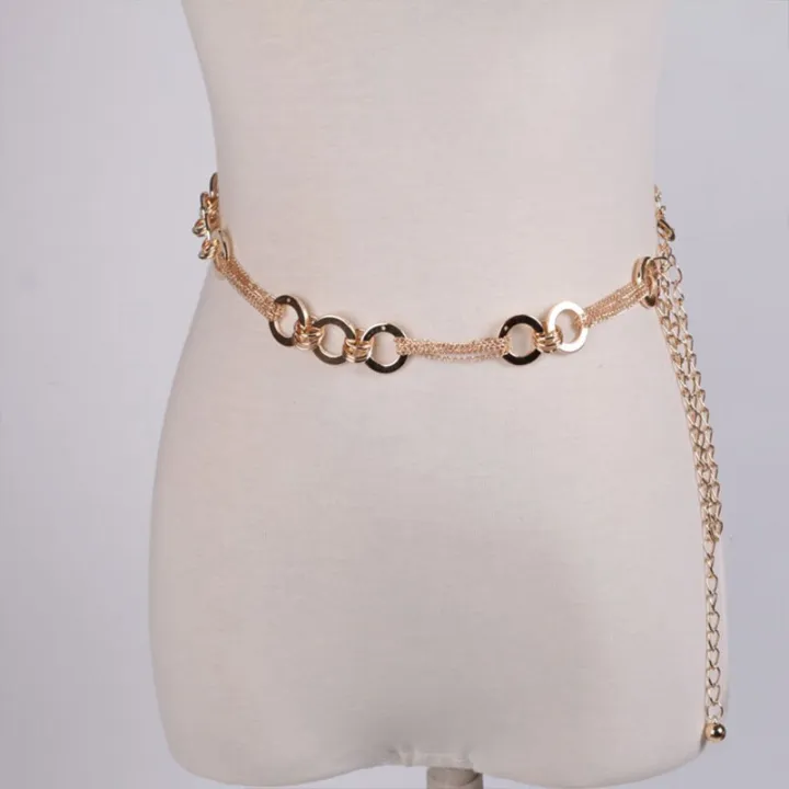 Fashion%20%20Chain%20Belt%20For%20Women%20Dresses%20Waistband%20Round%20Metal%20Tassel%20Waist%20Belt%20Female%20Hip%20High%20Waist%20Chain%20-%20Image%202