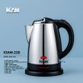 Kiam Electric Kettle Stainless Steel 2.8 Ltr -228.