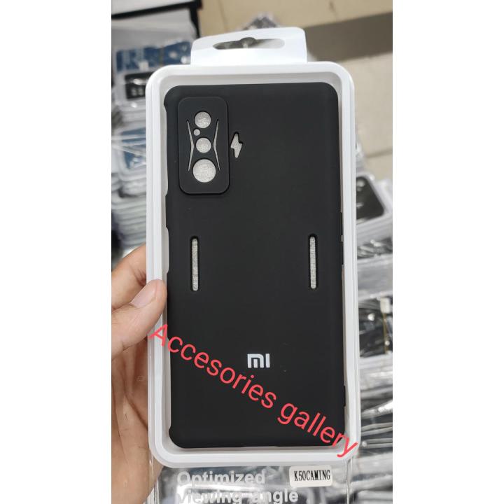 For K50 Gaming Silky And Soft - Touch Finish With Camera Production Soft SILICONE COVER