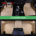 YOGOOGE Custom Car Floor Mats For Hyundai Tucson Foot Carpets Auto Accessories. 