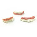 Single Piece Halloween Teeth Decorative Plastic Flexible Dentures Realistic Vampire Teeth for Halloween Party Children Cosplay. 