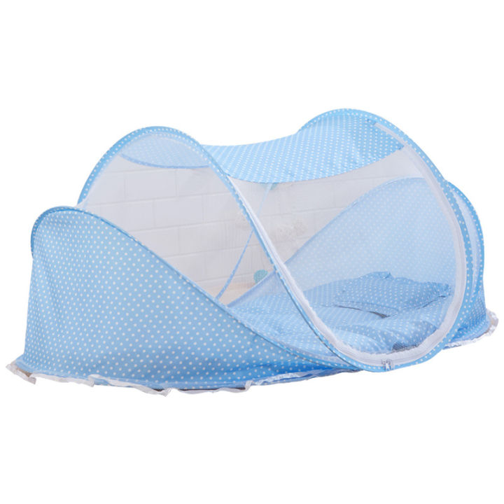 Factory%20direct%20sale%20baby%20baby%20folding%20mosquito%20net%20with%20sleeping%20pad%20pillow%20mosquito%20net%20bed%20three-piece%20set%20of%20music%20baby%20mosquito%20net%20-%20Image%205