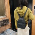 Casual Nylon Women Mini Backpack Fashion Solid Color Preppy Style Students School Bags Female Small Travel Knapsack Rucksacks. 