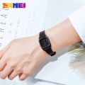 SKMEI 1651 Small Young Lady Watch Clock reloj mujer Light Thin Girls Quartz Watches Fashion Creative Women Quartz Wristwatches. 