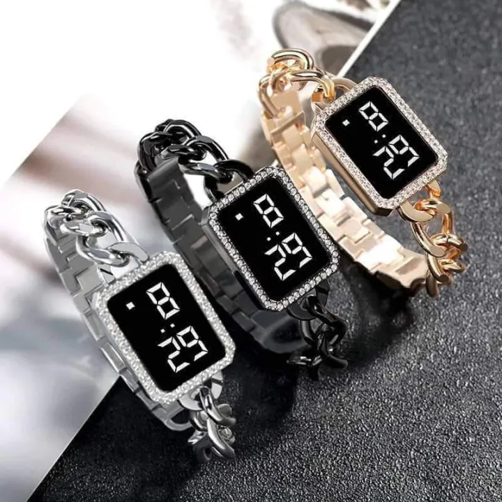 Diamond%20Chain%20Bracelet%20Touch%20Screen%20Ladies%20Watch%20-%20Watch%20For%20Women%20-%20Watch%20For%20Women%20-%20Image%204