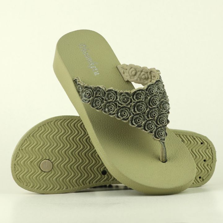 New Collection Girls' Slipper Sandals Stylish Sami Heel Room