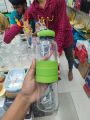 Borosilicate Glass Water Bottle 500ml, Durable, Leakproof, Dishwasher Safe. 