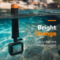 【Prime deal】 TELESIN Buoyancy Bar Selfie Stick Waterproof Selfie Stick With Hand Strap Remote Control For Gopro 9 10 11 12. 