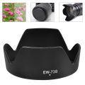 Asdomo EW-73B Lens Hood For Canon 650D 550D 600D 18-135 Camera P0.3. 