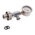 Scuba Diving Air Tank Pressure Testing Checker Din 232/300 Bar with 400Bar/6000Psi Gauge.
