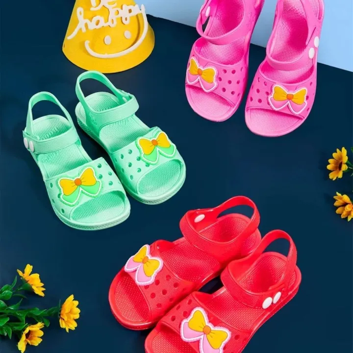 Summer%20New%20Girls'%20Plastic%20Sandals%20Student%20Small%20Medium%20Large%20Children's%20Shoes%20Korean-Style%20Girls'%20Waterproof%20Integrated%20Plastic%20Shoes%20-%20Image%204