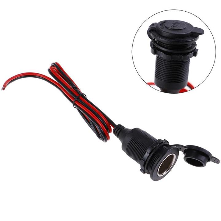 12/24V 5A DC female car lighter socket plug connector adapter