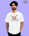Demon Slayer T-Shirt - Double Sword - Anime T-Shirt for Men in Dhaka, Bangladesh by KINISO. 