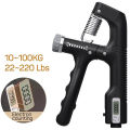 10-100Kg Adjustable Hand Grip Strengthener Trainer Forearm Exercise Gripper Bodybuilding Muscle Carpal Rehabilitation Athletes. 
