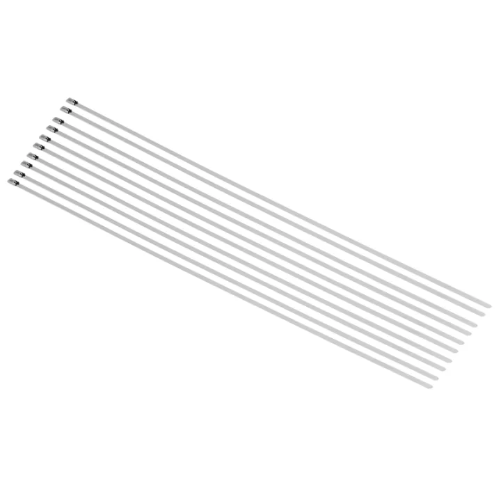 10Pcs%2017.7"%20Stainless%20Steel%20Locking%20Cable%20Ties%20For%20Exhaust%20Pipe%20Header%20Wrap%20Tape%20Silver%20-%20Image%203