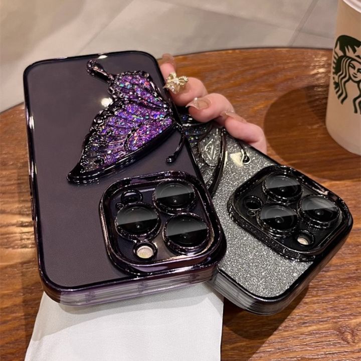 Gradient%20Glitter%20Butterfly%20Phone%20Case%20for%20IPhone%2012%2013%2014%2015%20Pro%20Max%20Soft%20TPU%20Case%20with%20Camera%20Protector%20Shockproof%20Cover%20-%20Image%208