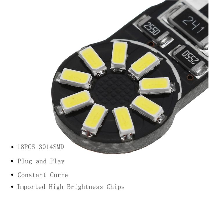 %E3%80%902pcs/set%E3%80%91(T10)%20360%20Degree%20Car%20LED%20Door%20Light%20Reading%20Light%20Car%20Light%20Festoon%20Reading%20Dome%20License%20Plate%20Lamp%20Auto%20Interior%20Bulb%20DC12V-WHITE%20-%20Image%204