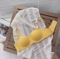 Women Solid Seamless Underwear Adjustable Push Up Wire Free Bralette Soft Fashion Female Breathable Lingerie. 