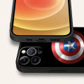 Marvel Captain America Phone Case For Apple iPhone 15 11 14 13 12 Pro Max 13 12 Mini XS Max XR X 7 8 Plus Silicone Cover Shell. 